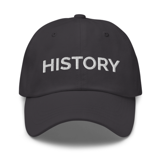 History Hat - Dark Grey