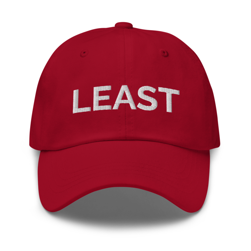 Least Hat - Cranberry