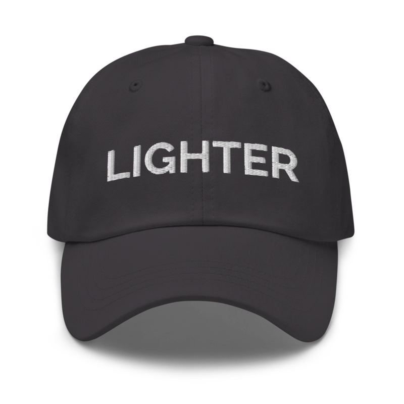 Lighter Hat - Dark Grey