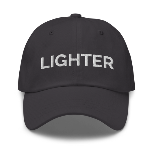 Lighter Hat - Dark Grey
