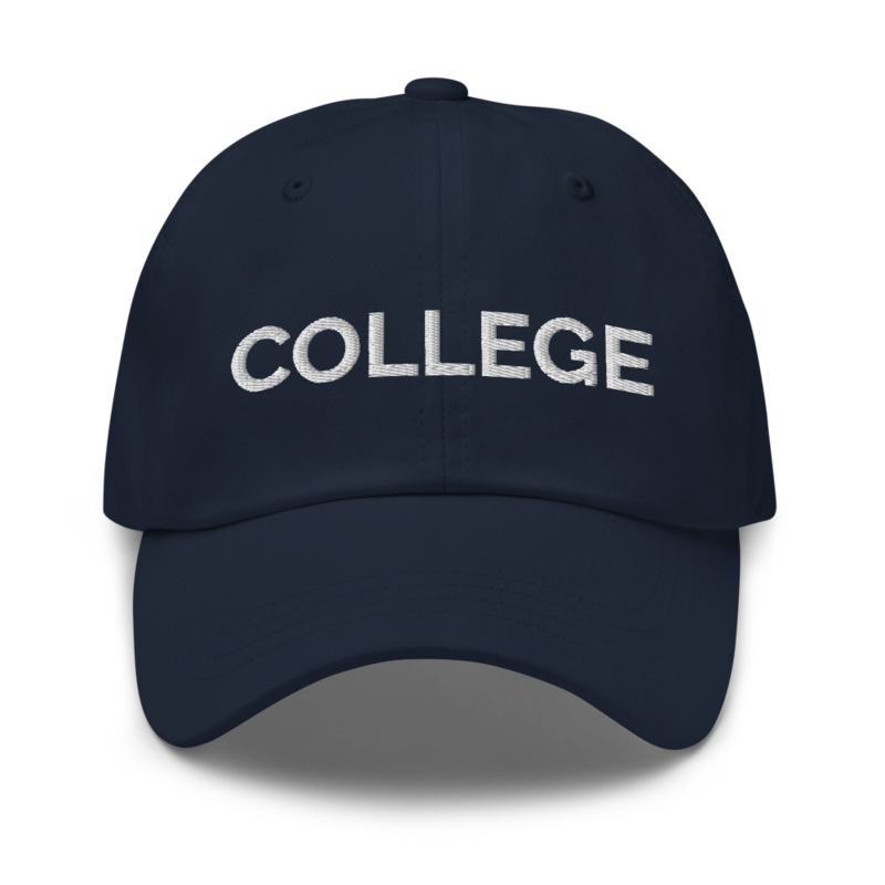 College Hat - Navy