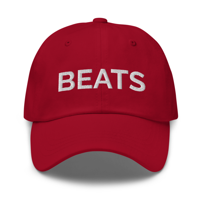 Beats Hat - Cranberry
