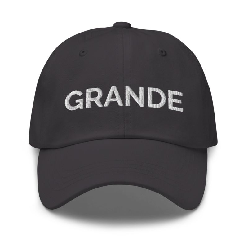 Grande Hat - Dark Grey