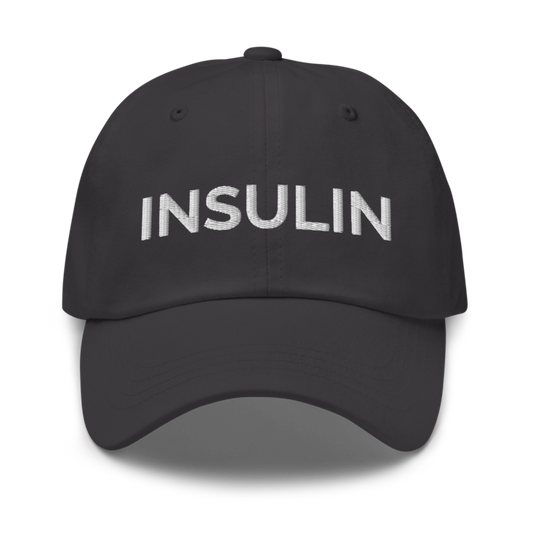 Insulin Hat - Dark Grey