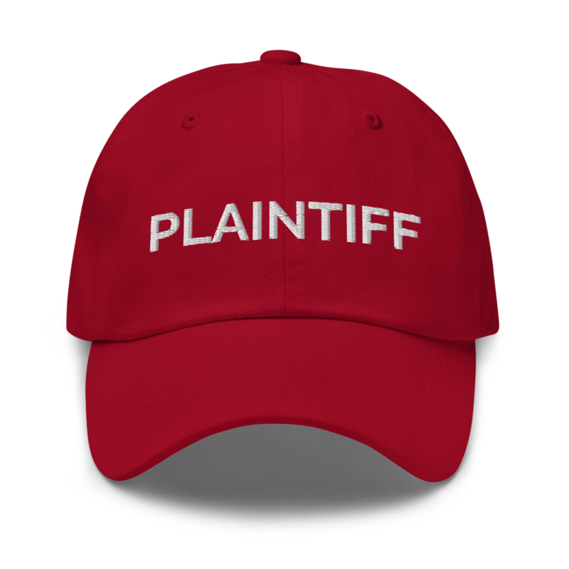 Plaintiff Hat - Cranberry