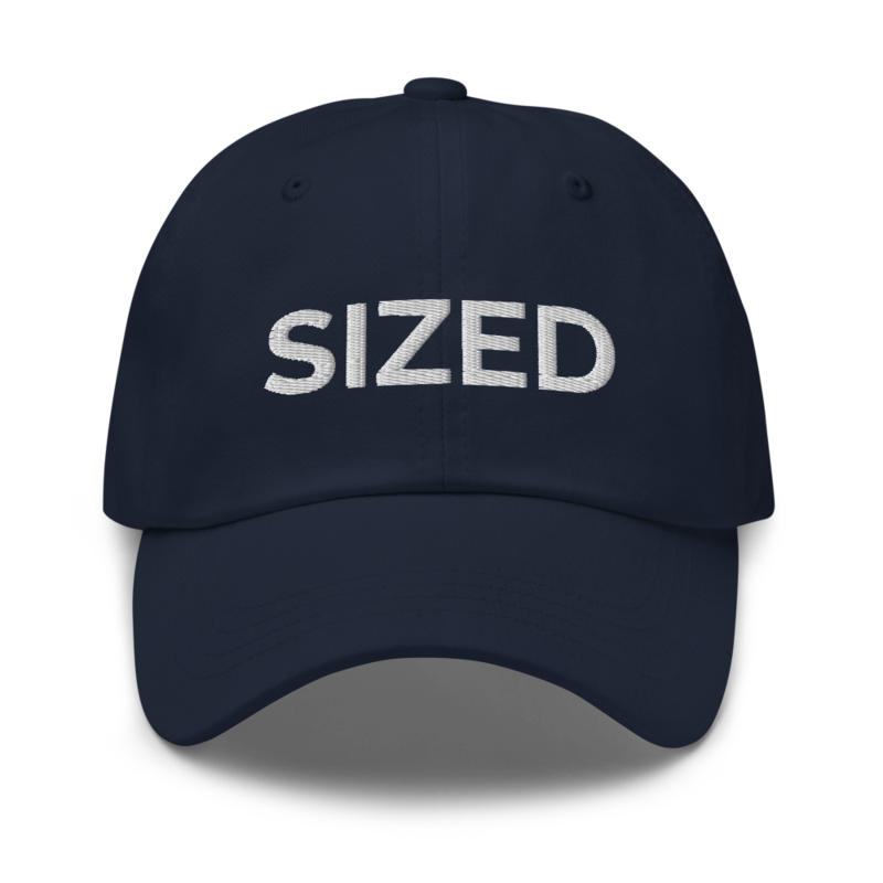 Sized Hat - Navy