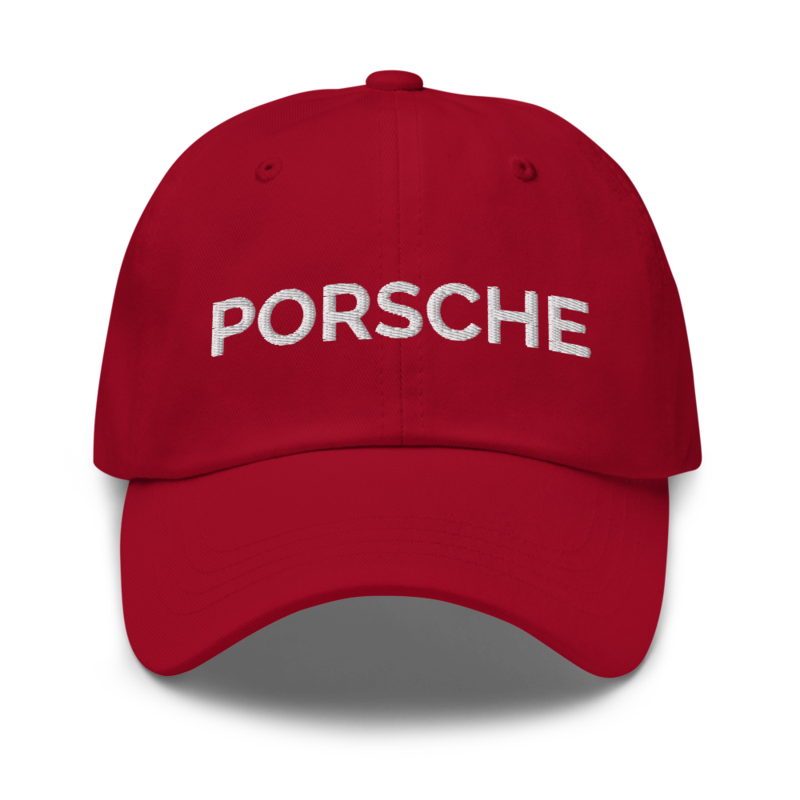Porsche Hat - Cranberry