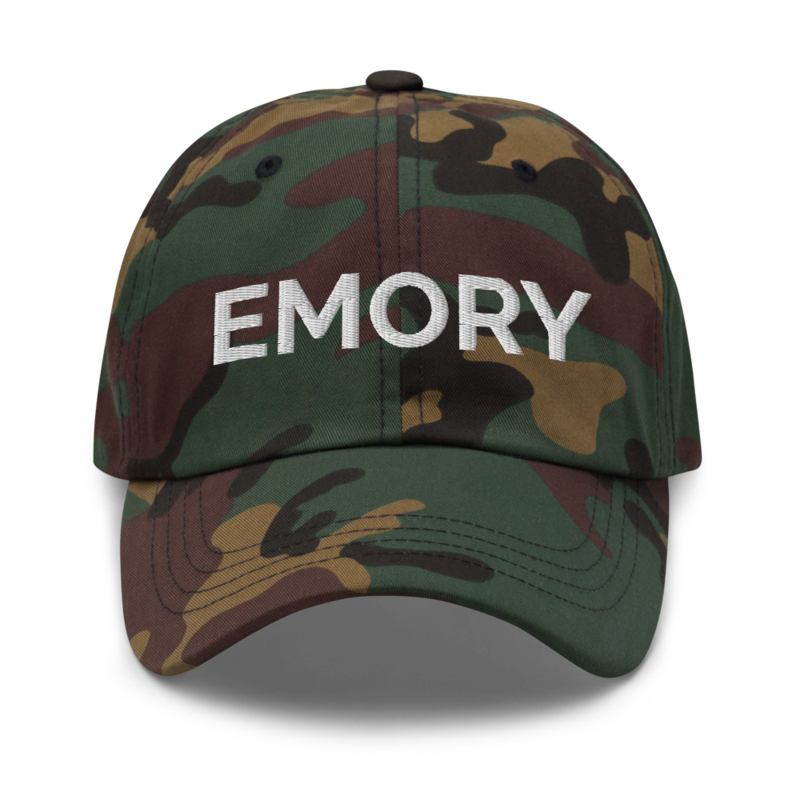 Emory Hat - Green Camo