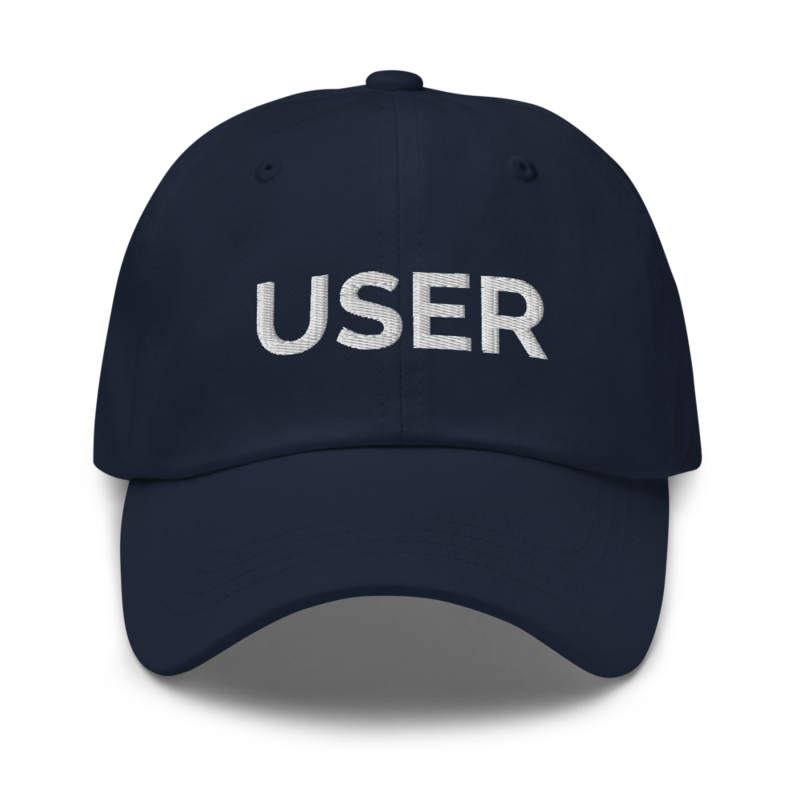 User Hat - Navy