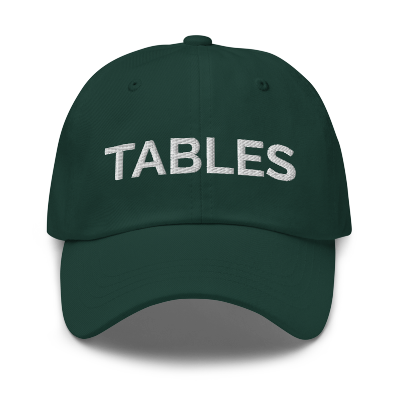 Tables Hat - Spruce