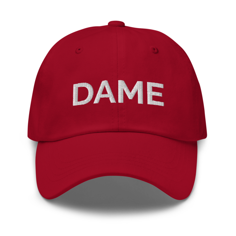 Dame Hat - Cranberry