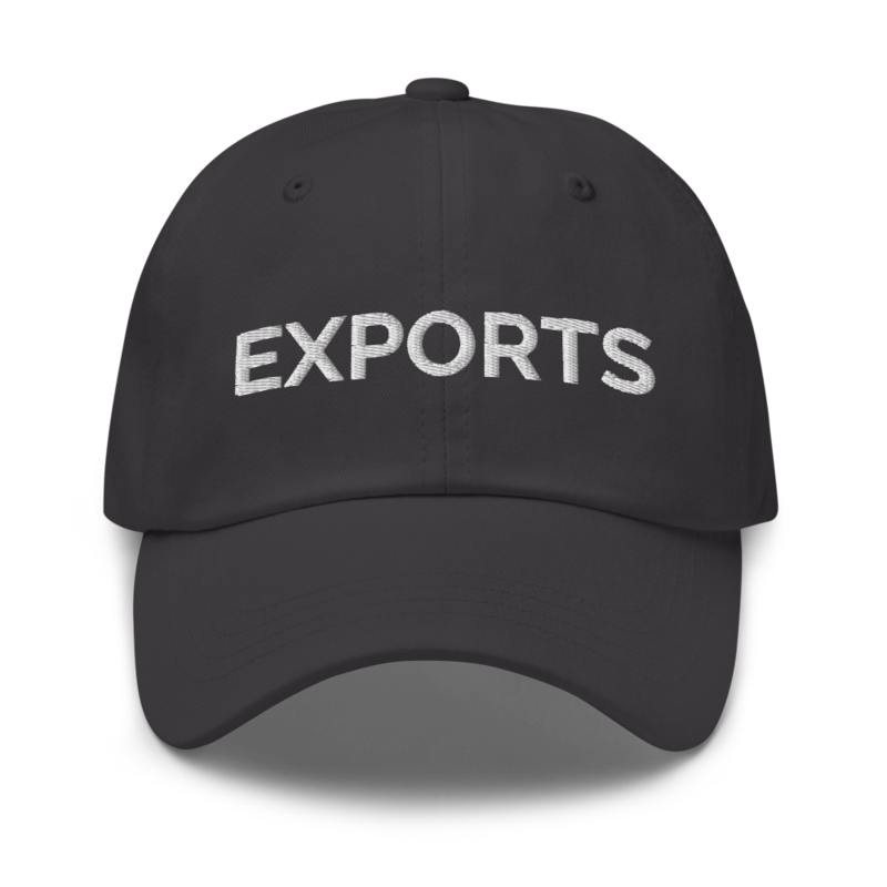 Exports Hat - Dark Grey