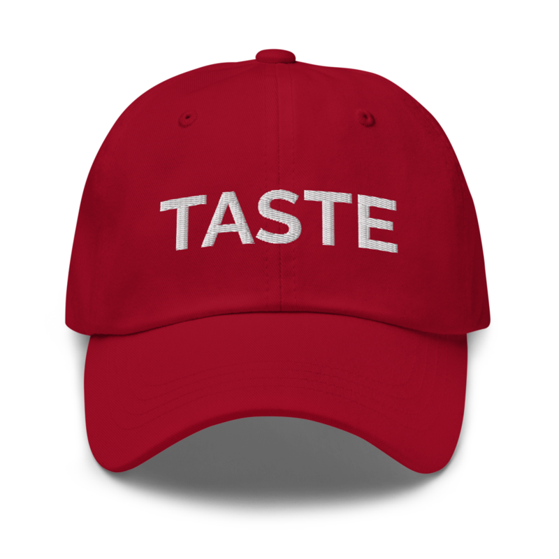 Taste Hat - Cranberry