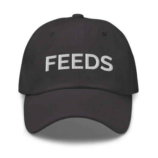 Feeds Hat - Dark Grey