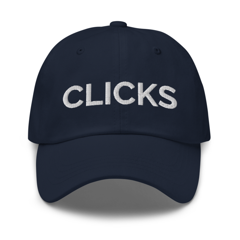Clicks Hat - Navy