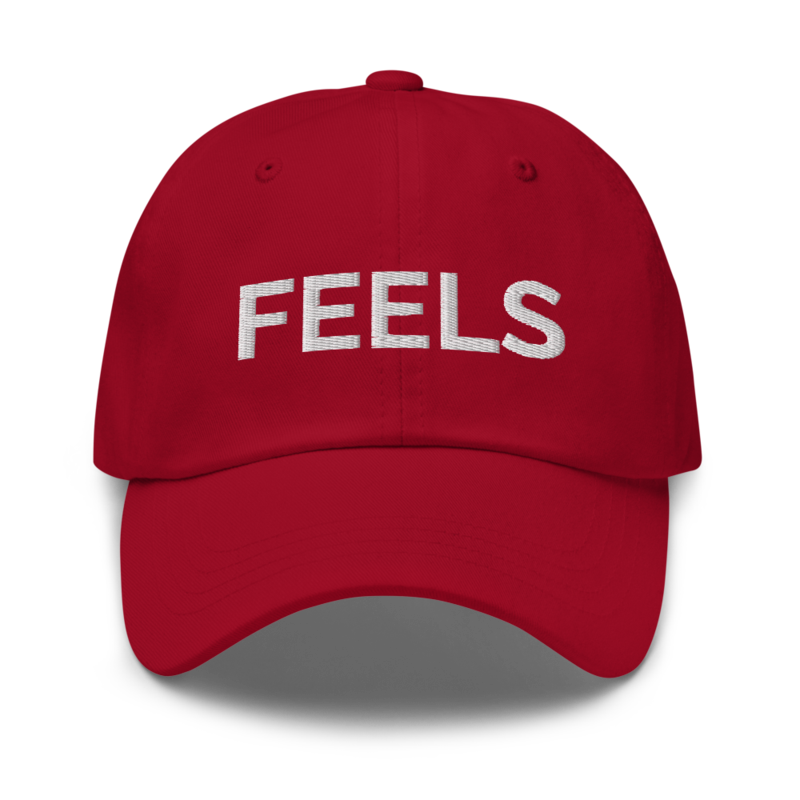 Feels Hat - Cranberry