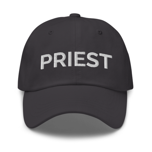 Priest Hat - Dark Grey