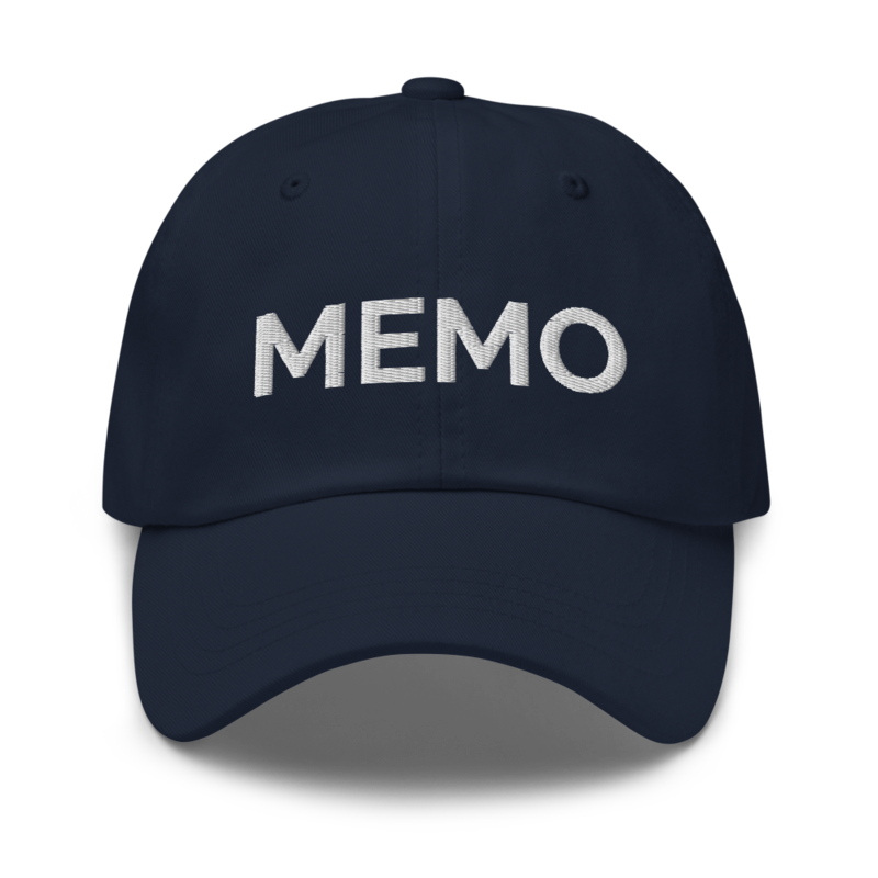 Memo Hat - Navy