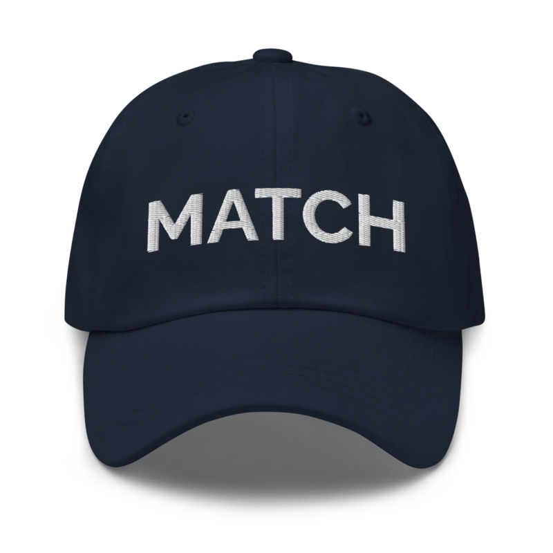 Match Hat - Navy