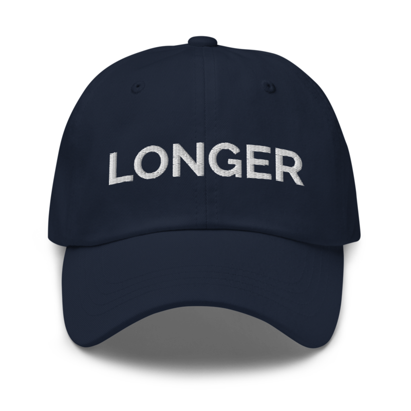 Longer Hat - Navy