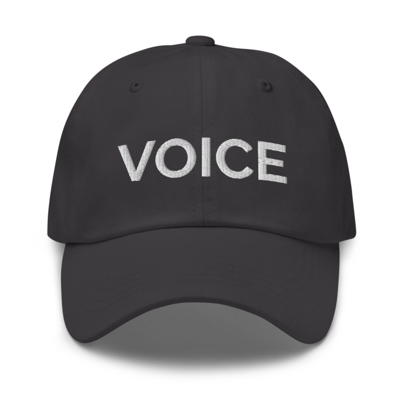 Voice Hat - Dark Grey