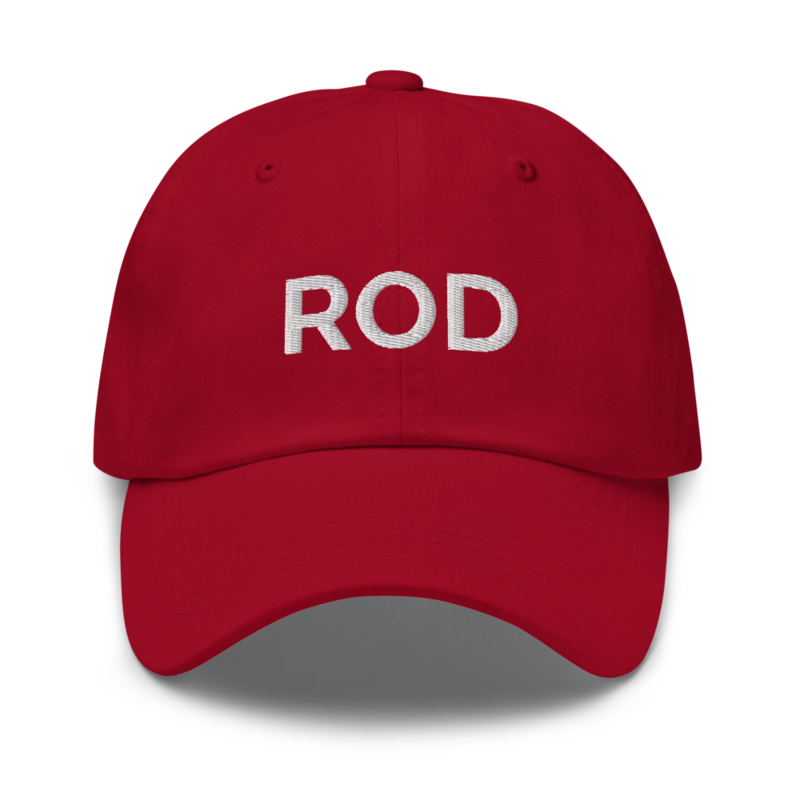 Rod Hat - Cranberry