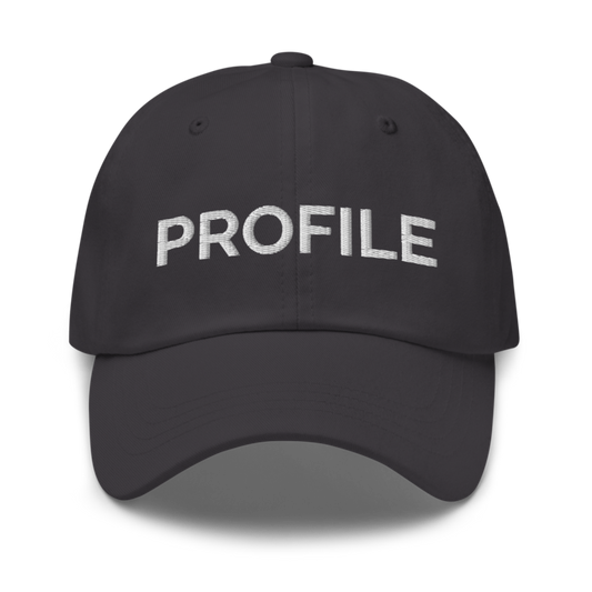 Profile Hat - Dark Grey