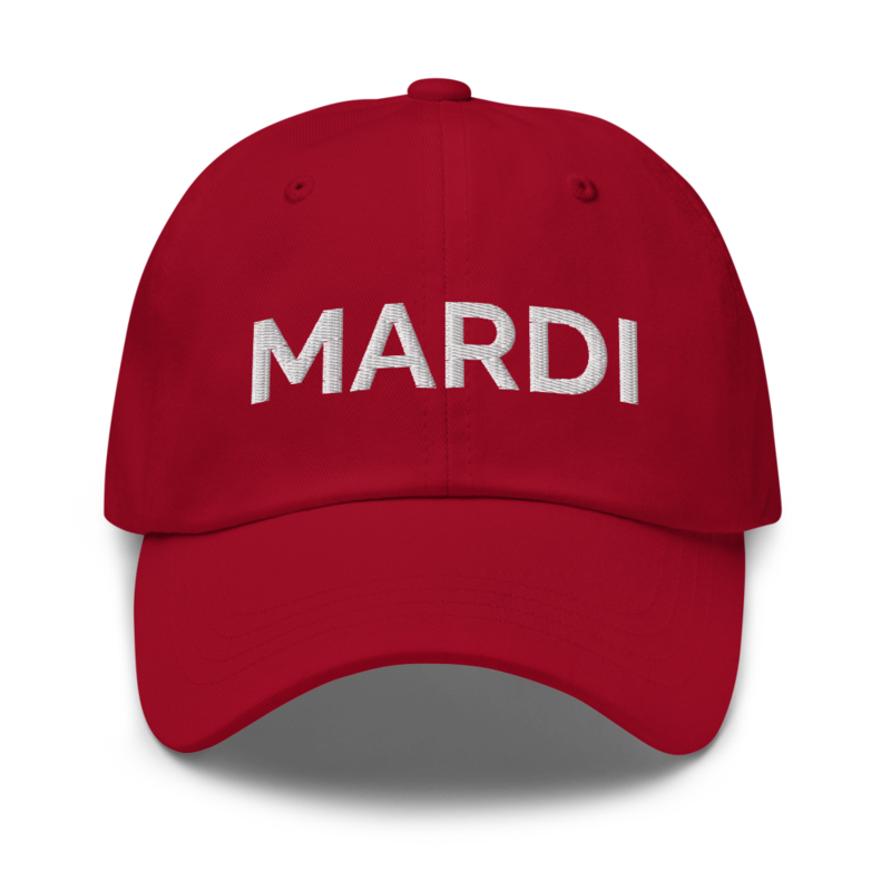 Mardi Hat - Cranberry