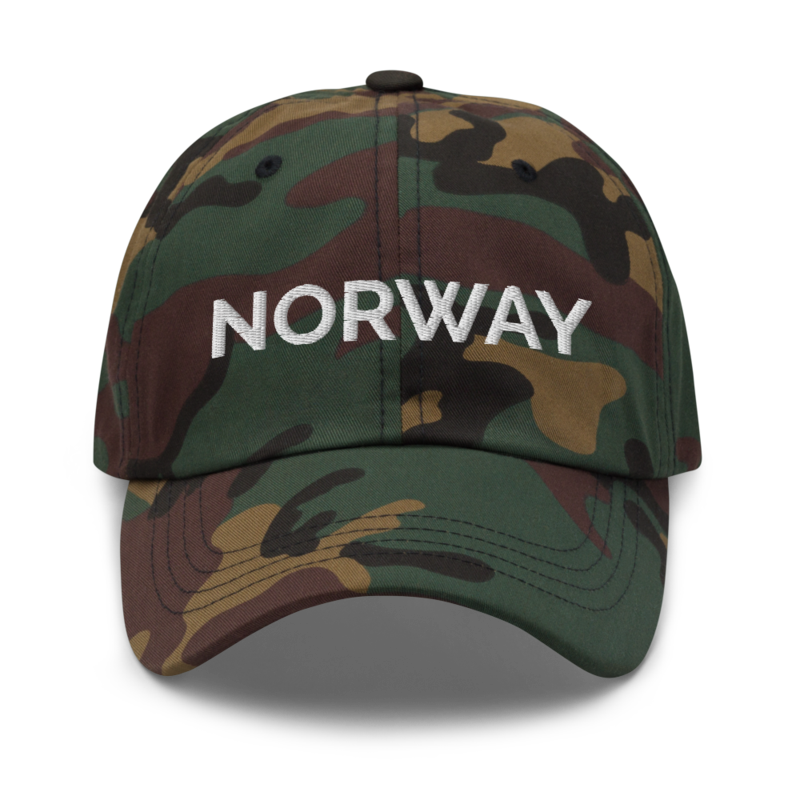 Norway Hat - Green Camo