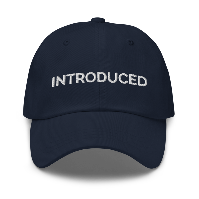 Introduced Hat - Navy