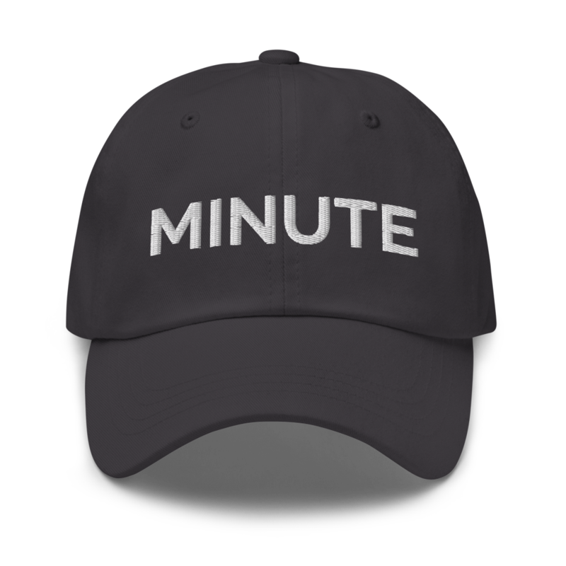 Minute Hat - Dark Grey