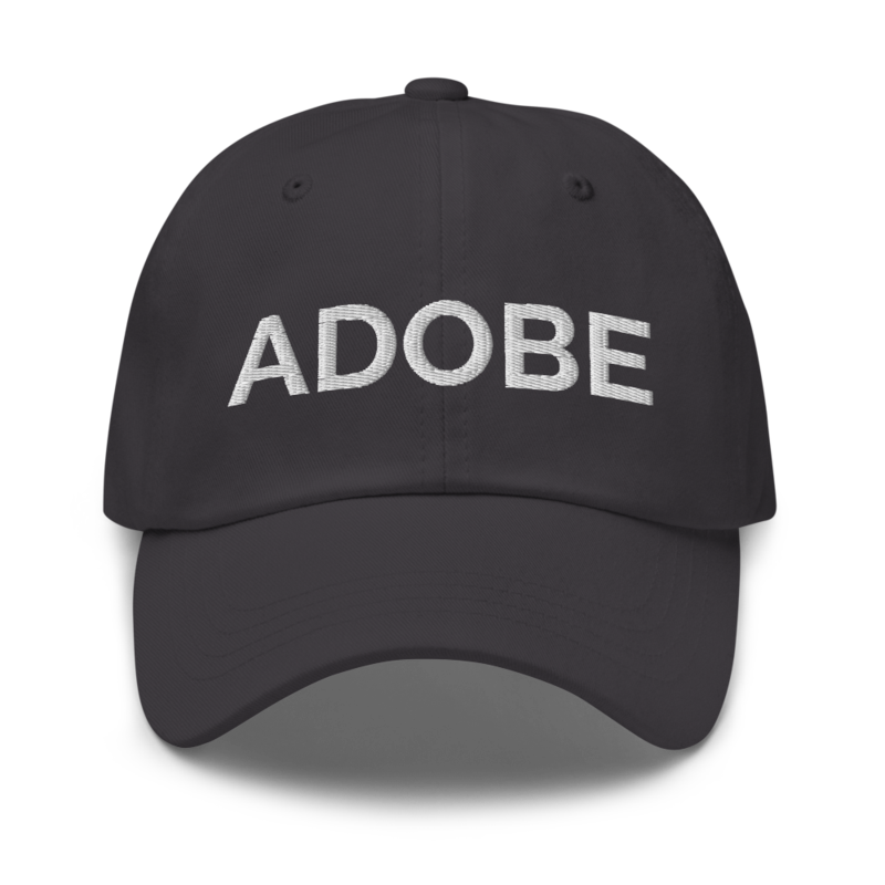 Adobe Hat - Dark Grey