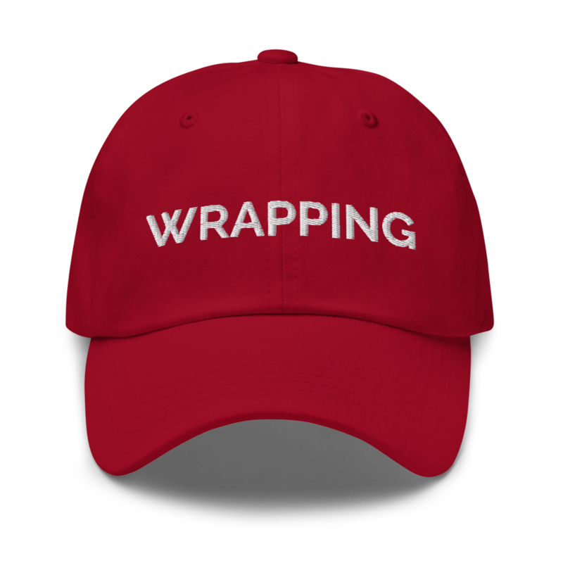 Wrapping Hat - Cranberry