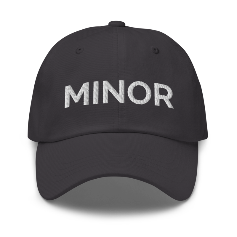 Minor Hat - Dark Grey