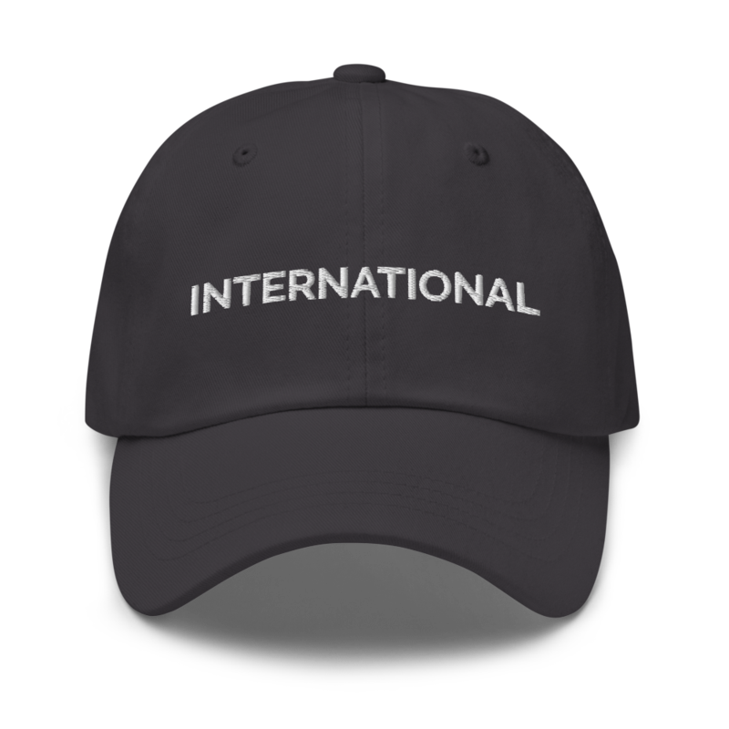 International Hat - Dark Grey