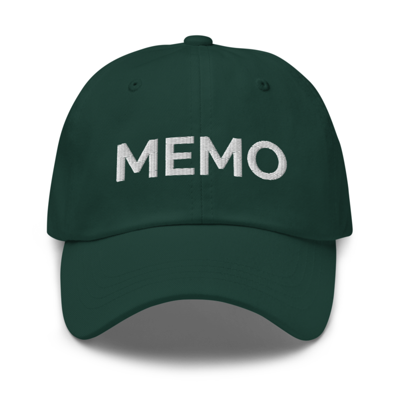 Memo Hat - Spruce