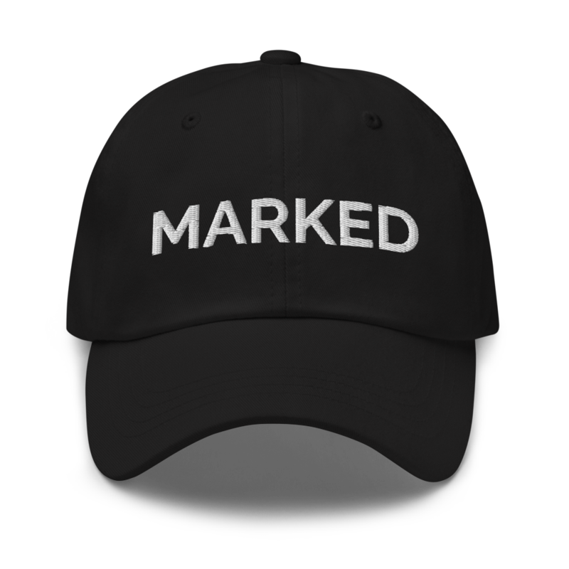 Marked Hat - Black
