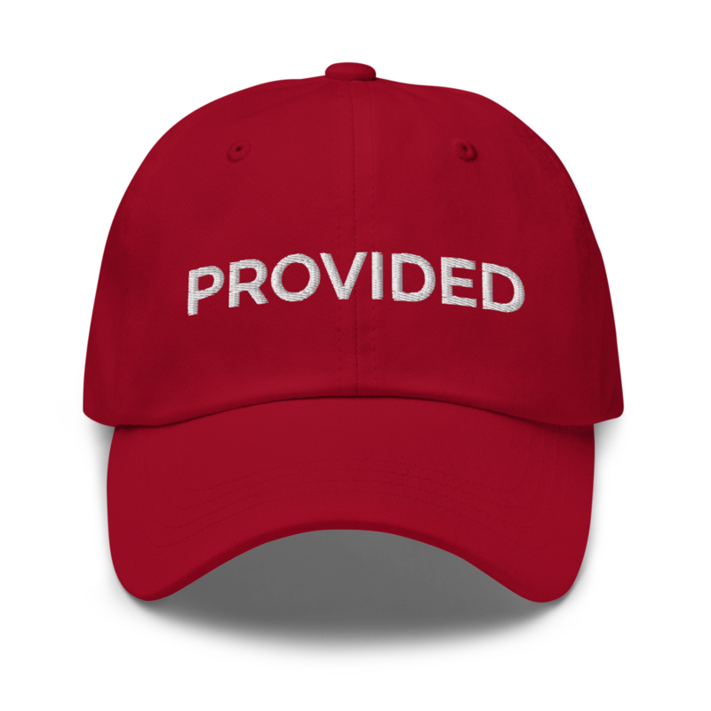 Provided Hat - Cranberry