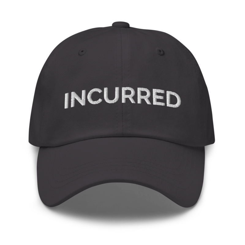 Incurred Hat - Dark Grey