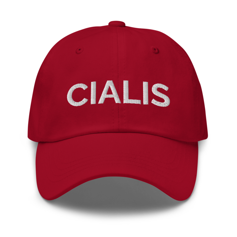 Cialis Hat - Cranberry