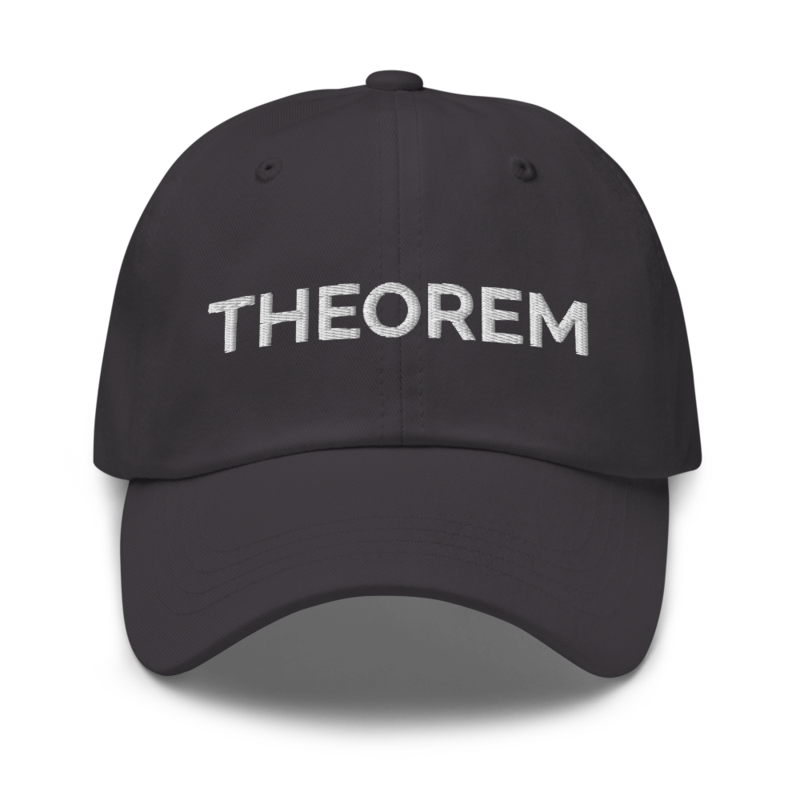 Theorem Hat - Dark Grey