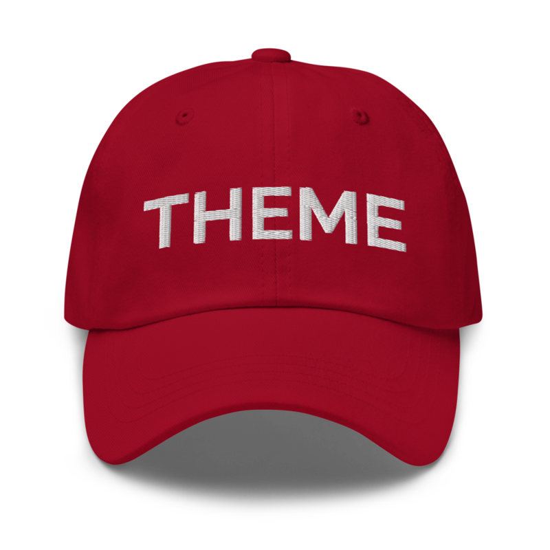 Theme Hat - Cranberry