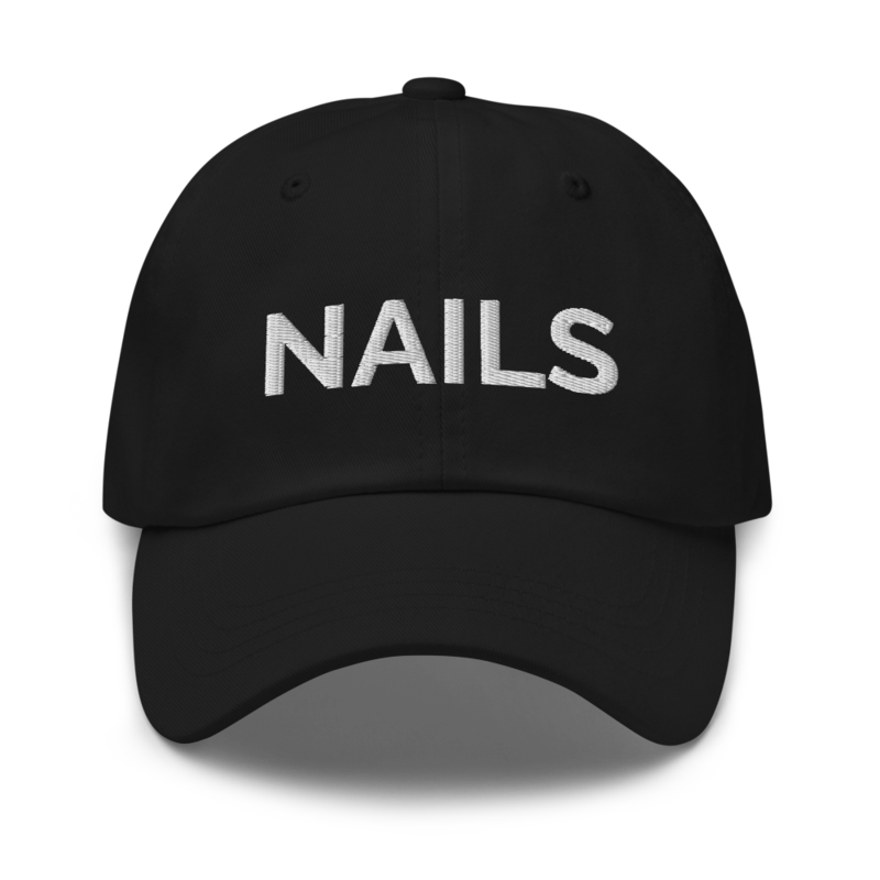 Nails Hat - Black