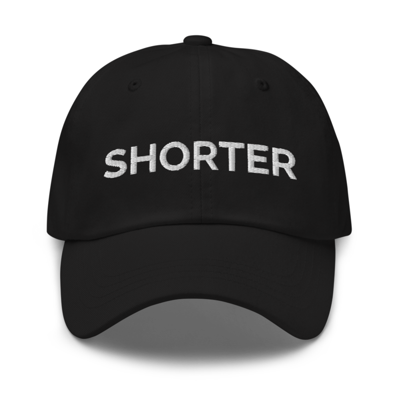Shorter Hat - Black