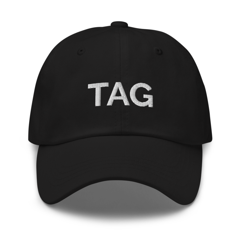 Tag Hat - Black