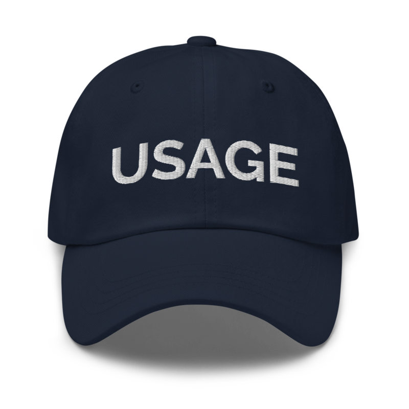 Usage Hat - Navy
