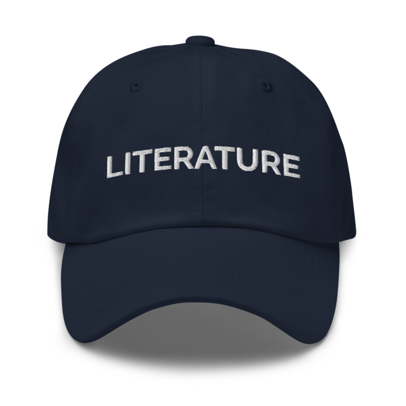 Literature Hat - Navy