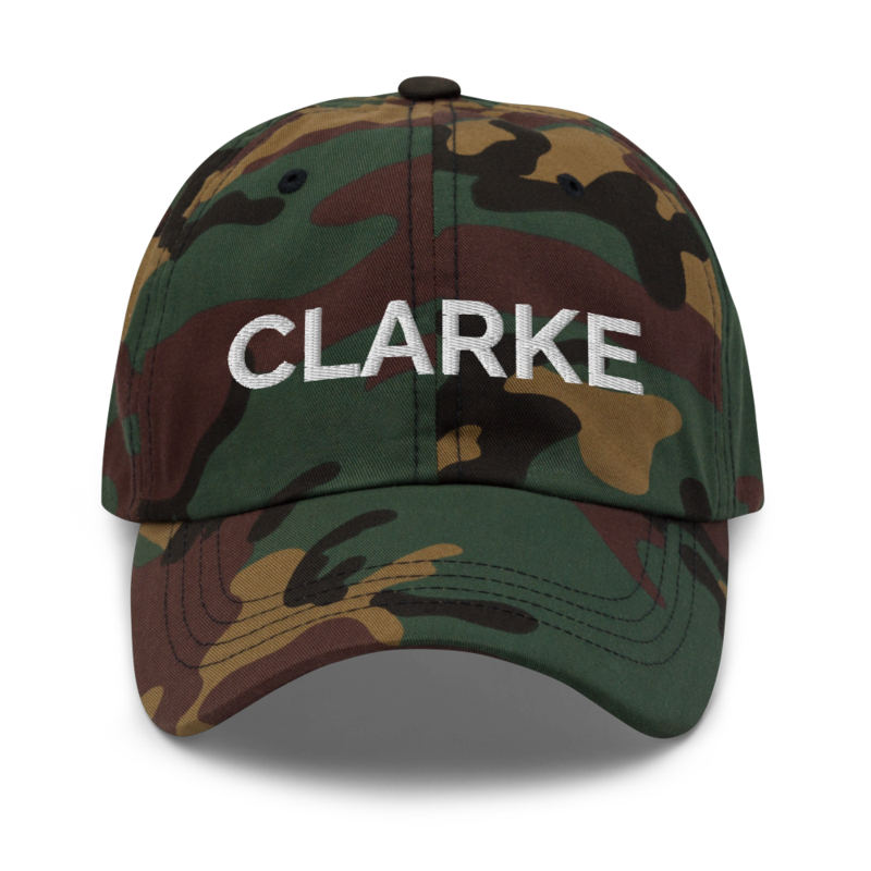 Clarke Hat - Green Camo