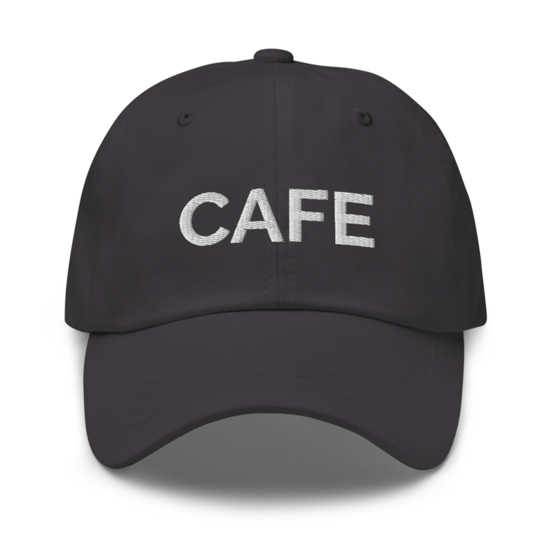 Cafe Hat - Dark Grey
