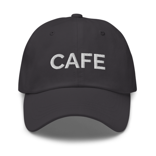 Cafe Hat - Dark Grey